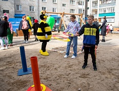 В Благовещенске открыли ещё одну территорию, благоустроенную по программе «1000 дворов»