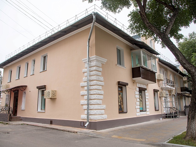 В этом году в Благовещенске обновят пять фасадов жилых домов