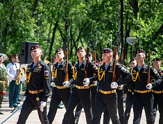 В Благовещенске открыли временный мемориал памяти участников локальных войн и конфликтов