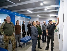 Открытие персональной выставки Олега Семенца «Горячий ветер»