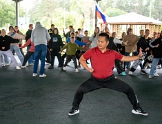 В Благовещенске проходит первая международная смена в лагере имени Гагарина