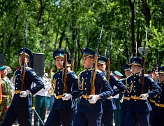 В Благовещенске открыли временный мемориал памяти участников локальных войн и конфликтов