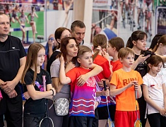 В честь Года семьи в Благовещенске провели семейный бадминтон