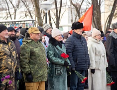 Память воинов-интернационалистов почтили в Благовещенске