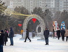 На центральной площади Благовещенска отпраздновали Новый год по восточному календарю