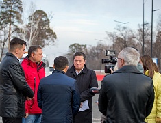 Мэр Благовещенска Олег Имамеев провел рабочее совещание по строительству участка Конной от новой набережной до Пушкина