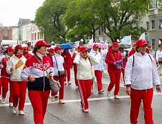 Шествие трудовых коллективов отгремело в Благовещенске!
