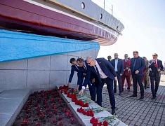 Память бойцов Великой Отечественной войны почтили в Благовещенске