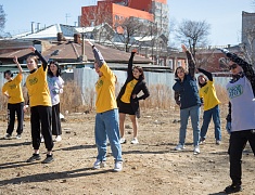 В Благовещенске прошел «здоровый» субботник