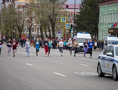 Легкоатлетическая эстафета "Амурской правды", посвящённая Дню Победы