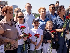 Память бойцов Великой Отечественной войны почтили в Благовещенске