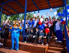 Лесную спортплощадку открыли в Благовещенске