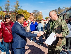 Автобус Победы вернулся в Благовещенск