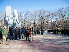 В Благовещенске почтили память воинов-интернационалистов