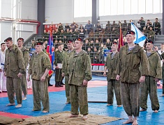 Открытый чемпионат Благовещенска среди силовых структур по армейскому рукопашному бою на кубок ДВОКУ