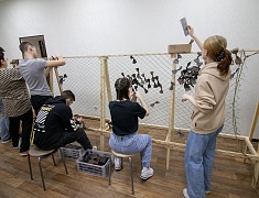 Мэр Благовещенска Олег Имамеев побывал на "Фабрике для своих"