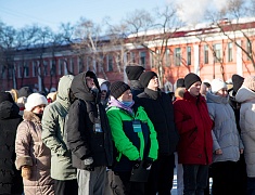 Благовещенцы почтили память защитников Ленинграда