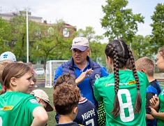 На базе стадиона гимназии №1 стартовали «Футбольные каникулы»