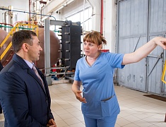 Мэр Олег Имамеев посетил производственный комплекс "Аметис"