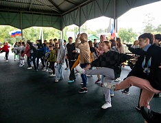 В Благовещенске проходит первая международная смена в лагере имени Гагарина