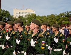 В Благовещенске отметили 80-летие окончания Второй мировой войны