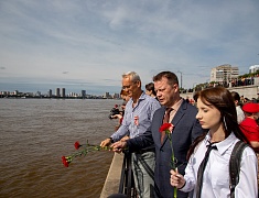  В Благовещенске отметили 80-летие окончания Второй мировой войны
