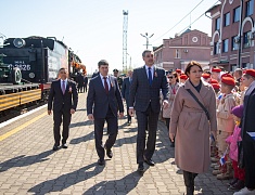 В Благовещенск прибыл «Поезд Победы»