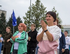 Порядка 350 благовещенцев вышли на общегородскую зарядку
