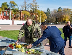 Автобус Победы вернулся в Благовещенск