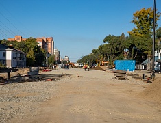 Мэр Благовещенска Олег Имамеев провёл выездное совещание по ремонту улицы Горького