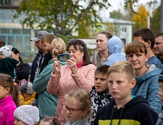 В Благовещенске открыли ещё одну территорию, благоустроенную по программе «1000 дворов»