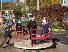 В Благовещенске открыли территории, благоустроенные по программе «1000 дворов» 