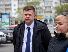 Мэр города Олег Имамеев провёл рабочее совещание по техническим вопросам подготовки главной площадки ВЭФ – Общественно-культурного центра