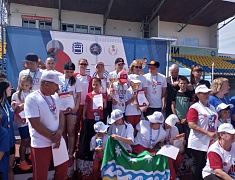 Семья из Благовещенска на областном Фестивале ГТО