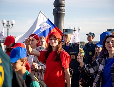  В Благовещенске прошел общегородской «Парад студенчества»