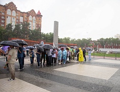 В Благовещенске почтили память ветеранов боевых действий