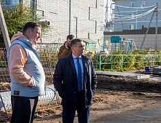 Мэр Благовещенска Олег Имамеев выехал на проблемные участки теплосетей