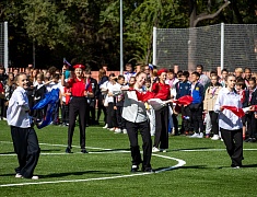 В Благовещенске открыли стадион Алексеевской гимназии