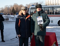 Благовещенский пожарный гарнизон получил спецтранспорт