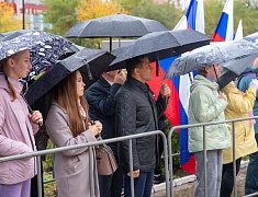 Концерт в поддержку референдума в ЛНР, ДНР, а также в Херсонской и Запорожской областях прошел в Благовещенске