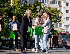  В Благовещенске прошел общегородской «Парад студенчества»