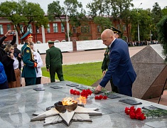 В Благовещенске почтили память погибших во Второй мировой войне