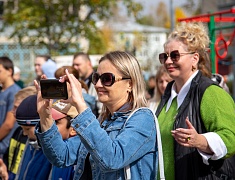 В Благовещенске открыли ещё одну территорию, благоустроенную по программе «1000 дворов»