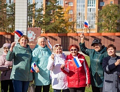 Автобус Победы вернулся в Благовещенск