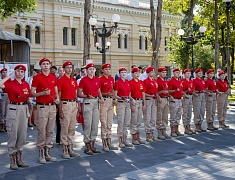  В Благовещенске отметили 80-летие окончания Второй мировой войны
