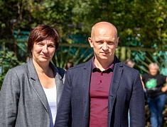 В селе Садовом Благовещенска открыли современную спортивную площадку