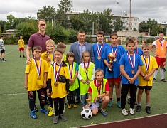 Мэр Олег Имамеев поздравил участников «Дворового турнира» с закрытием сезона