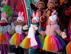 В Благовещенске проводили 2022 год