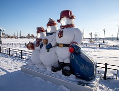 Благовещенск преображается к Новому году