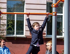 В Благовещенске открыли стадион Алексеевской гимназии